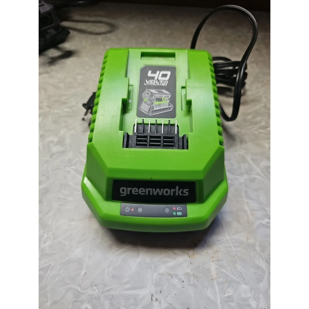 Greenworks 40V Lithium-Ion Battery Charger Model 29482